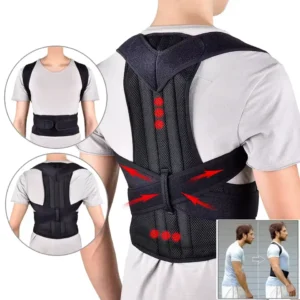 Adjustable Back Brace Posture Corrector – Pain Relief & Support