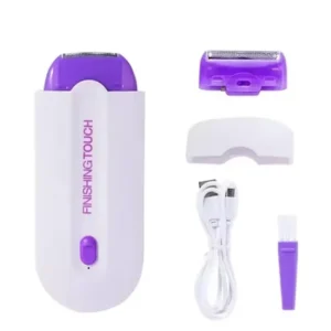 Hair Remover Smooth Touch Removal Painless Light Safely Sensor Shaver Women Laser Epilator 2 IN 1 USB Rechargeable Portable