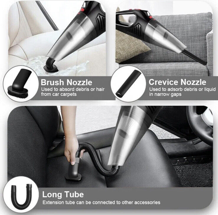 AspiPro™ Aspirateur Voiture Sans Fil Puissant - الصورة 5