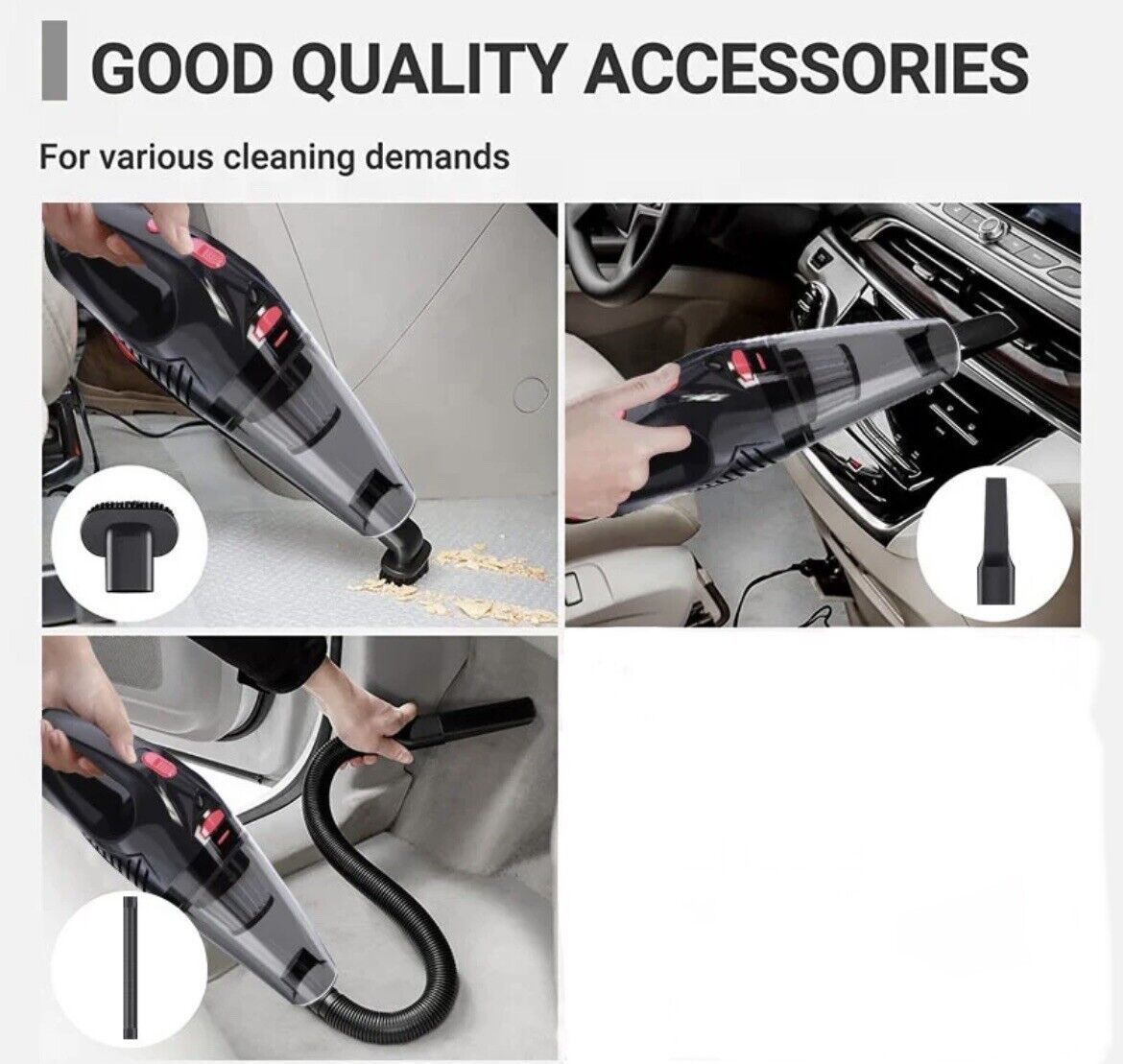 AspiPro™ Aspirateur Voiture Sans Fil Puissant - الصورة 3