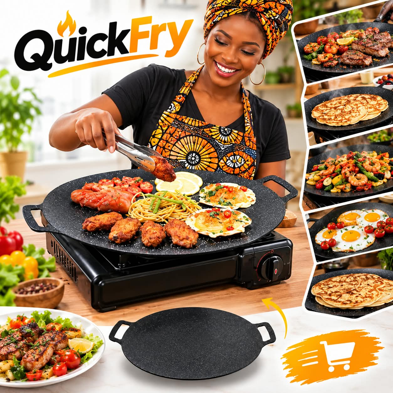 ⁦🔥 QuickFry – Cuisinez plus vite, savourez plus !⁩ - الصورة ⁦3⁩