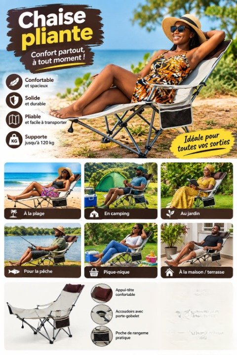 ⁦CHAISE PLIANTE⁩ - الصورة ⁦2⁩
