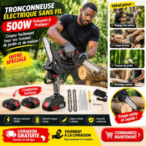 Tronçonneuse Ultra-Rapide – Précision Instantanée pour Coupe Efficace